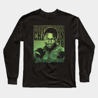 Larry Holmes Distressed Gradient 4 Long Sleeve T-Shirt